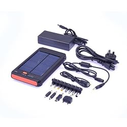 Black Big Solar Battery Charger for Laptop Notebook Phone PSP GPS Black Big Solar Battery Charger for Laptop Notebook Phone PSP GPS