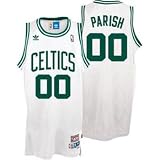 Robert Parish Celtics Adidas White Throwback Jersey - Size 52 - XL