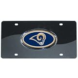 NFL St. Louis Rams Acrylic License Plate