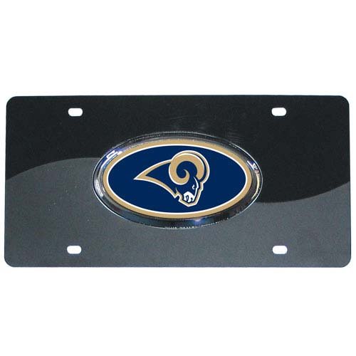 NFL St. Louis Rams Acrylic License Plate