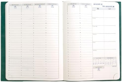 Exacompta Visual 2016 Weekly Planner January to December, Lilac