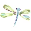 Dragonfly Cutout Mural - Small
