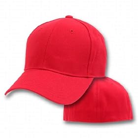 Blank Fitted Curved Cap Hat (More Colors Available)