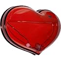 Heart Shape Bubble Hanging Aquarium Complete Self Contained Wall Fish Tank For Freshwater, Tropical, Marine, Saltwater Fishes(RED)
