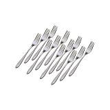 Set of 12 Alpha Dinner Forks By Cuisinox