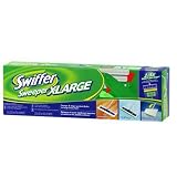 Swiffer Sweeper X-Large Complete Pack with Two Dry Sweeping Cloths & Two Wet Mopping Cloths (Pack of 2)