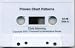 Audiocasette tape of live trading seminar Proven Chart Patterns: Key Indicators for Success by Chris Manning
