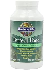Health and Beauty: Garden of Life Perfect Food Super Green Formula, 300 Caplets - Garden of Life