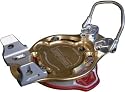 New 2008 Bomber TD 2 Titanium "Gold Digger" Alpine Step-in Bindings.