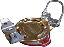 New 2008 Bomber TD 2 Titanium "Gold Digger" Alpine Step-in Bindings.
