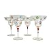 Block Basics Sunrise Margarita Glasses, Set of 4