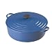 Le Creuset Cast Iron Risotto Pan, Blue, 30 cm