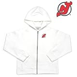 New Jersey Devils NHL "JV" Youth Pullover Hooded Sweatshirt (Gray) (X-Large)