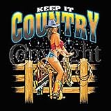 Keep It Country-Girl Adult T-Shirt
