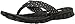 SKECHERS Women's EZ Flex Cool - Beach Weave Black Sandal 6 B (M)