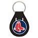 Boston Red Sox Leather Keychain