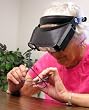 SE Magnifier, Headband Lighted