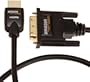 AmazonBasics C�ble HDMI-DVI blind� 3m Plaqu� Or