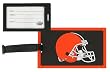 Cleveland Browns Luggage Tag - NFL Football Fan Shop Sports Team Merchandise