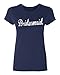 P&B The Bridesmaids Women's T-Shirt, M, Navy