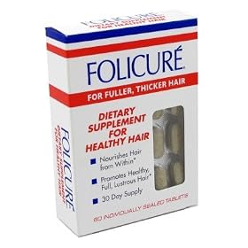 Folicure Dietary Supplements 60 Pieces (30 Day Supply)