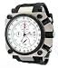 Adee Kaye Men's Oversized Chronograph Watch 4006-M White Dial