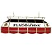 NHL Chicago Blackhawks Stained Glass 40 inch Lighting Fixture (fls)