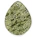 Russian Jade Serpentine Large Teardrop Pendant 45mm
