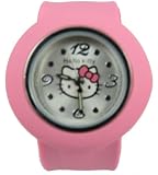 Hello Kitty Slap Watch - Silicone Slap On Watch - Pink - Childrens Size