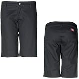 Dickies Girl Bull Tomboy Womens Shorts - Black - Ships in "24 Hours!"