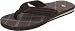 Quiksilver Men’s Carver Suede 2 Suede And Rubber Sandal