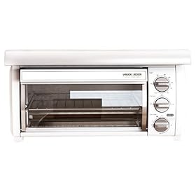 Black & Decker TROS1500 SpaceMaker Traditional Toaster Oven, White