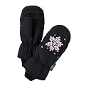 Girls' Cherokee® Premium Snowflake Mitten - Ebony 4-7