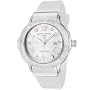 Swiss Legend Women's 20033-02-WH South Beach Collection Mother of Pearl White Rubber Watch