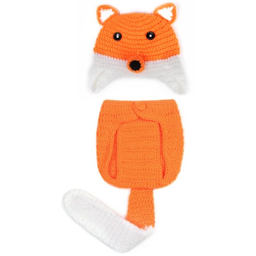 JTC 0-6M Baby Photography Knit Prop Outfit Set Animal Pattern 16 Design