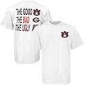 Auburn Tigers White The Good Bad And The Ugly T-shirt