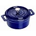 Staub 1101091 Mini Round 0.25 qt. Cocotte in Dark Blue