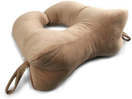 Original Bones DogBones Collar Bone Travel Pillow, Brown