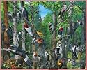 Woodpeckers Jigsaw Puzzle 1000pc