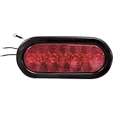Peterson Manufacturing Oval LED Stop Turn or Tail Light - 6 1/2in.