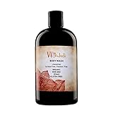 Body Wash For Men & Women-Leaves Skin Clean, Fresh, Moisturized & Nourished-Face Wash, Shampoo, Makeup Remover, Shaving Soap & Kitchen Hand Soap-Organic Non GMO Ingredients, Vegan, Gluten Free, Paraben Free, Sulfate Free-Unscented For Sensitive Users-16oz