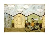Off for a Breakfast Art Poster Print by Sam Toft, 32x24