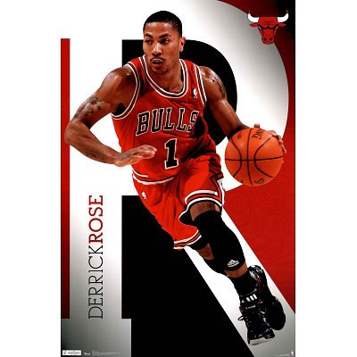 Bulls - D Rose 2011 Poster Poster Print, 22x34