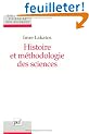 Histoire et M�thodologie des sciences