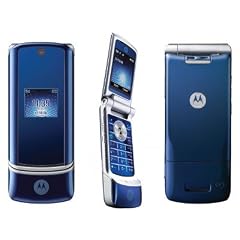 Motorola MotoKRZR blau Handy