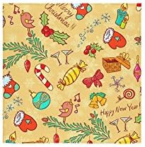 Christmas Custom Towel Beach Bathroom Shower Towel Bath Towel Personality Perfect for Home, Bathrooms, Pool &amp; Gym 13"x13"