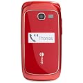 Doro PhoneEasy 615gsm Mobiltelefon (3,2 Megapixel Kamera,LCD-display, 3G, GSM) rot