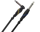Monster Standard 100 Instrument Cable 8 In. - Straight 1/4 Plugs (S100-I-.75)