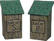 Outhouse Salt & Pepper Shakers