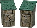 Outhouse Salt & Pepper Shakers